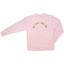 Load image into Gallery viewer, Over The Rainbow Embroidered Crewneck