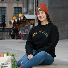 Load image into Gallery viewer, Over The Rainbow Embroidered Crewneck
